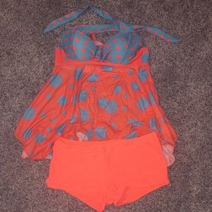 Printed Tankini Set